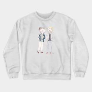 a fine pair of gentlemen Crewneck Sweatshirt